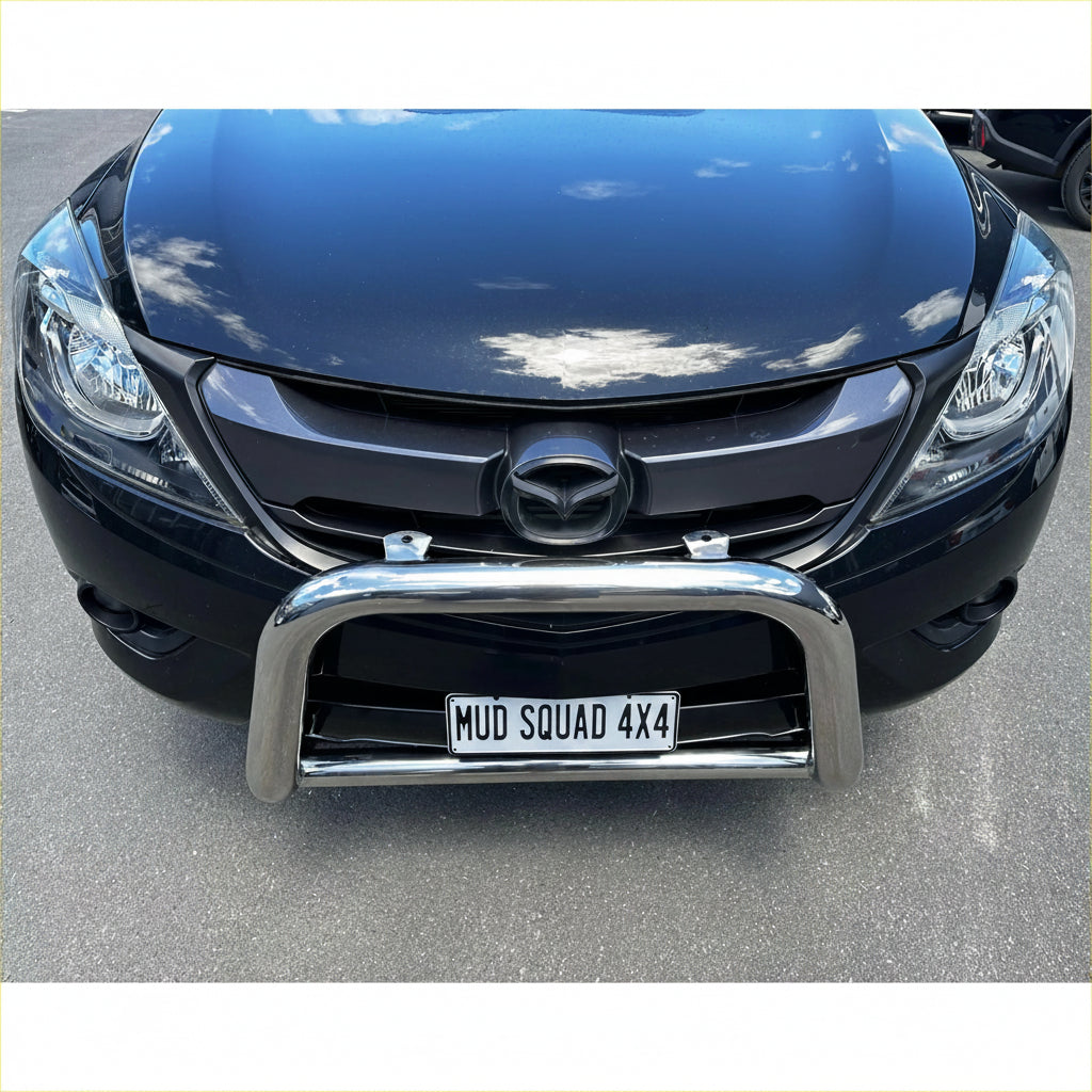 304 Stainless Steel Nudge Bar Mazda BT-50 2012-2020 Chrome