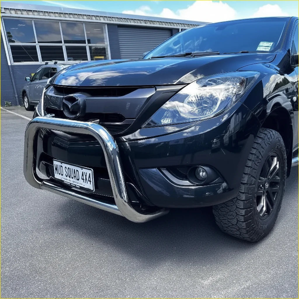 304 Stainless Steel Nudge Bar Mazda BT-50 2012-2020 Chrome