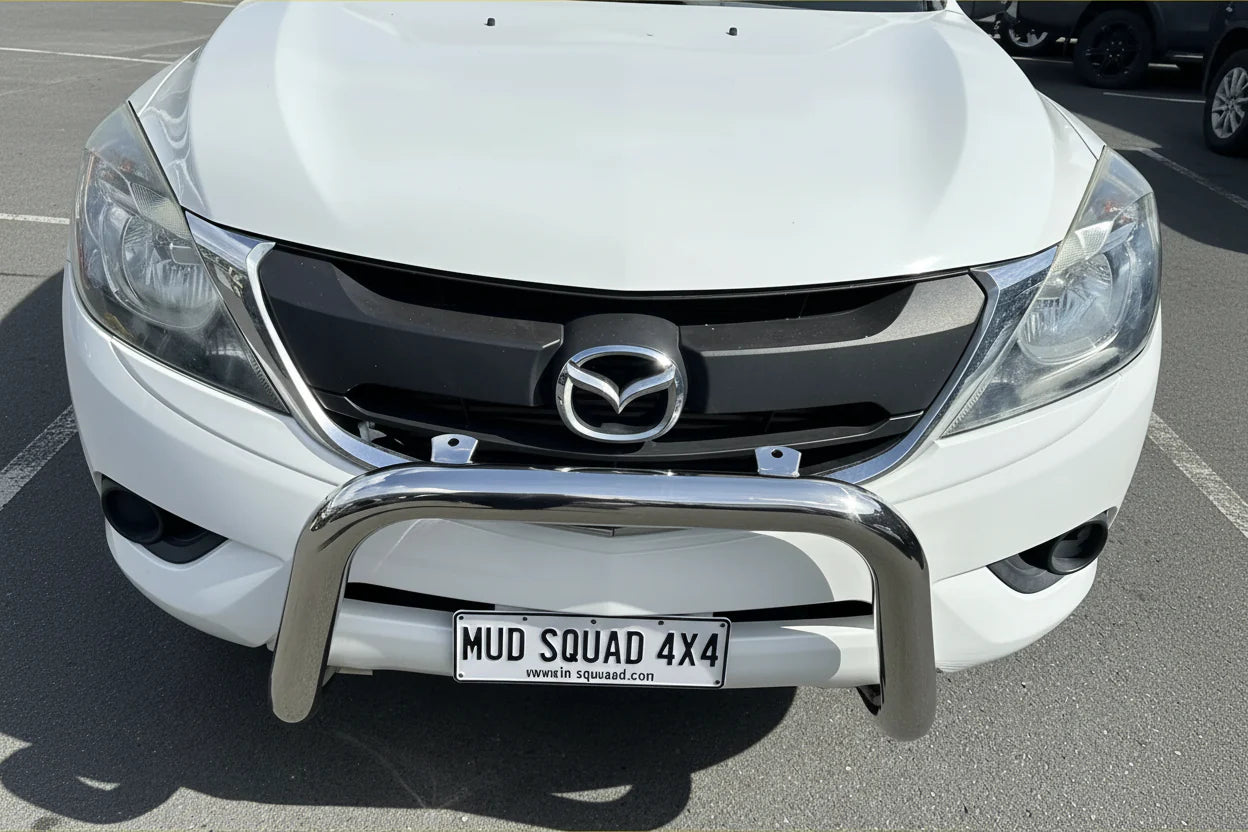 304 Stainless Steel Nudge Bar Mazda BT-50 2012-2020 Chrome W3