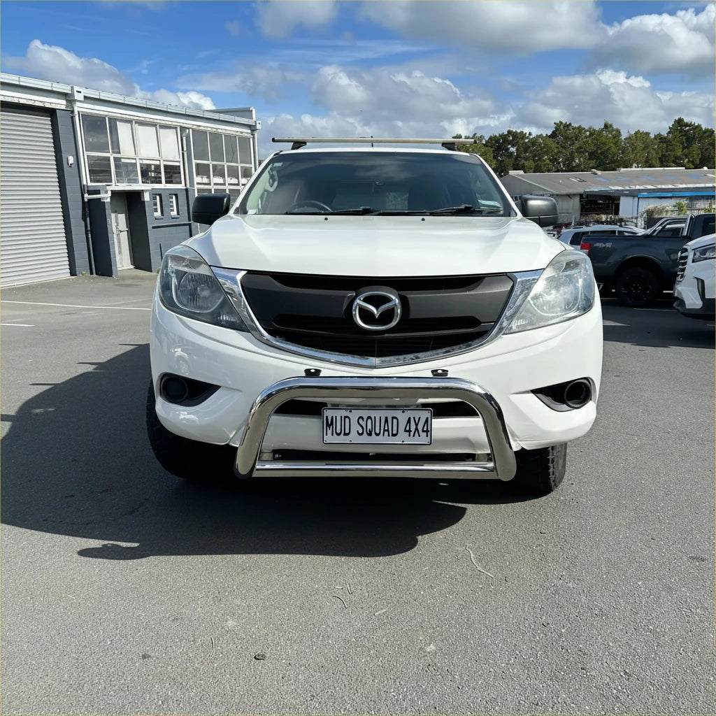 304 Stainless Steel Nudge bar Mazda BT50 2012-2020 Medium Size Chrome - Bar