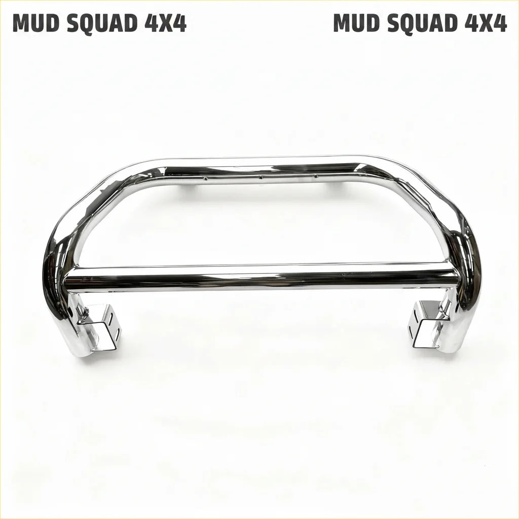 304 Stainless Steel Nudge Bar Toyota Hilux 2018-2020 Medium Size