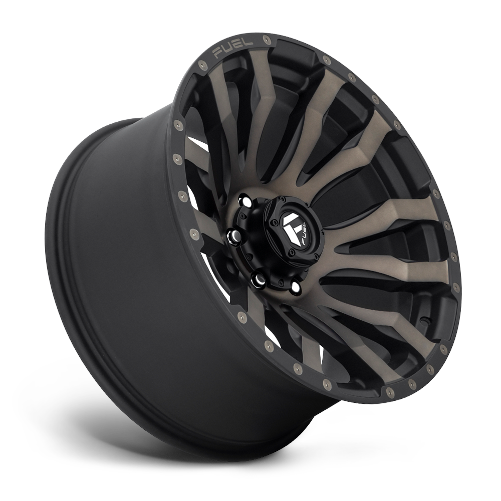 FUEL D674 | BLITZ MATTE BLACK DARK TINT 20 x 9 6-139 +20