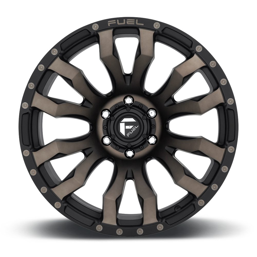 FUEL D674 | BLITZ MATTE BLACK DARK TINT 20 x 9 6-139 +20