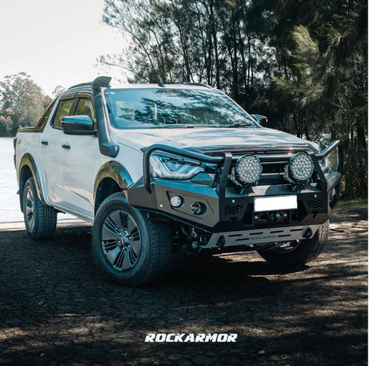 Rockarmor Gt Hoop Steel Bullbar - Isuzu Dmax 08/2020-2024 PFL (Full Bar Replacement)