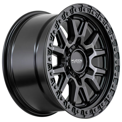 Kudos Nitro Matt Black 18x9 6x139 +38