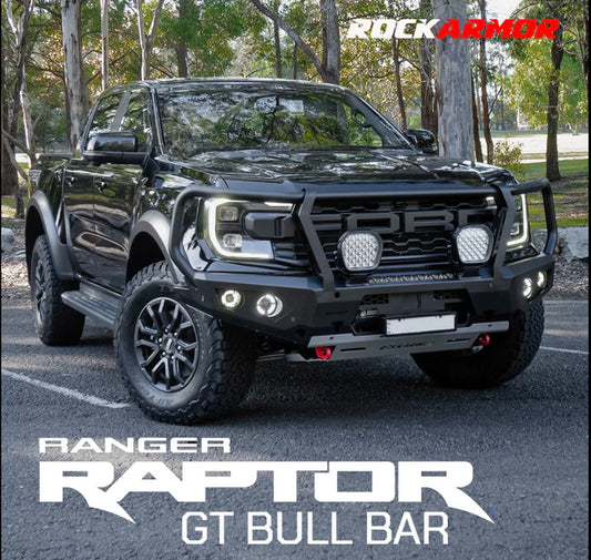 Rockarmor Steel Gt Hoop Bull Bar - Ranger Raptor Next Gen 2023-2024 (Full Bar Replacement)