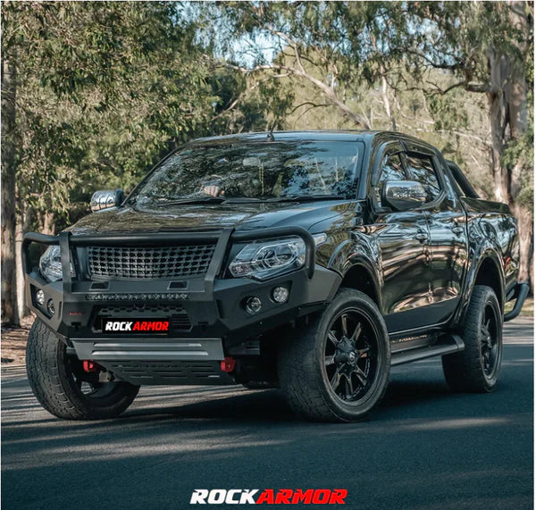 Rockarmor Gt Steel Hoop Bullbar - Mitsubishi Mq Triton (Full Bar Replacement)