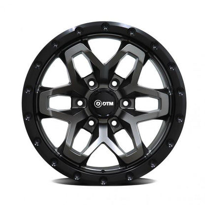 DTM HD 2836 | LECLERC SATIN ANTHRACITE WITH SATIN BLACK LIP 18 x 9 6-139 +15