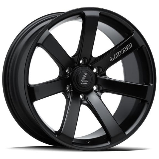 LENSO RC2 | RTC-2 VERSION-2 SATIN BLACK 18 x 9 6-139 +12