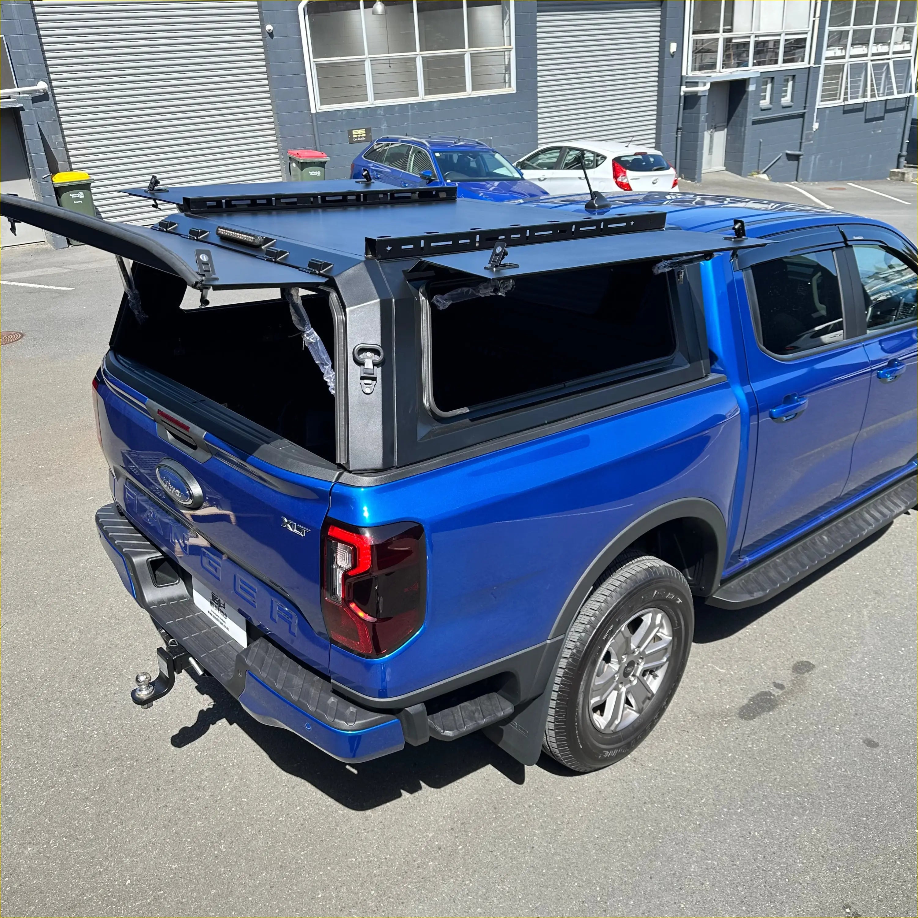 Aluminium Canopy Carpot Cover for Ford Ranger 2022+ New Double