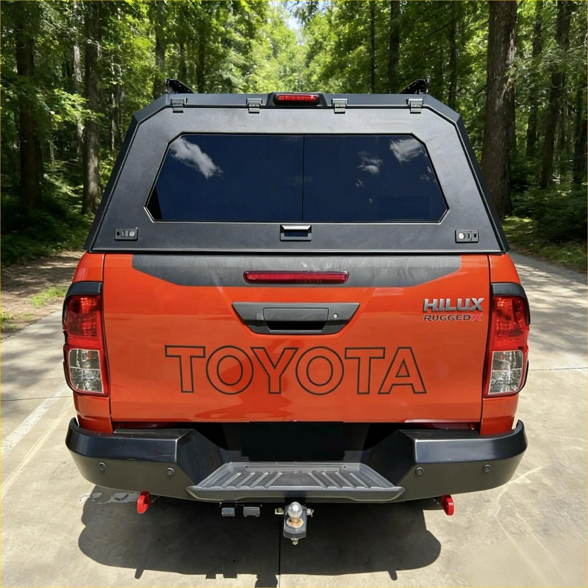 Aluminium Canopy with Rear View Glass for Toyota Hilux 2015-2025