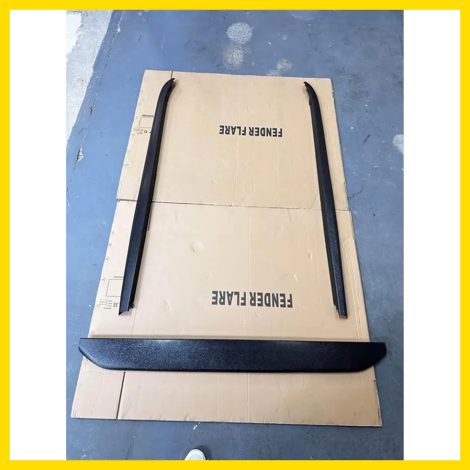 Bedside Rail Covers-3 Piece Set Isuzu D-Max 2021-2023 Textured Black