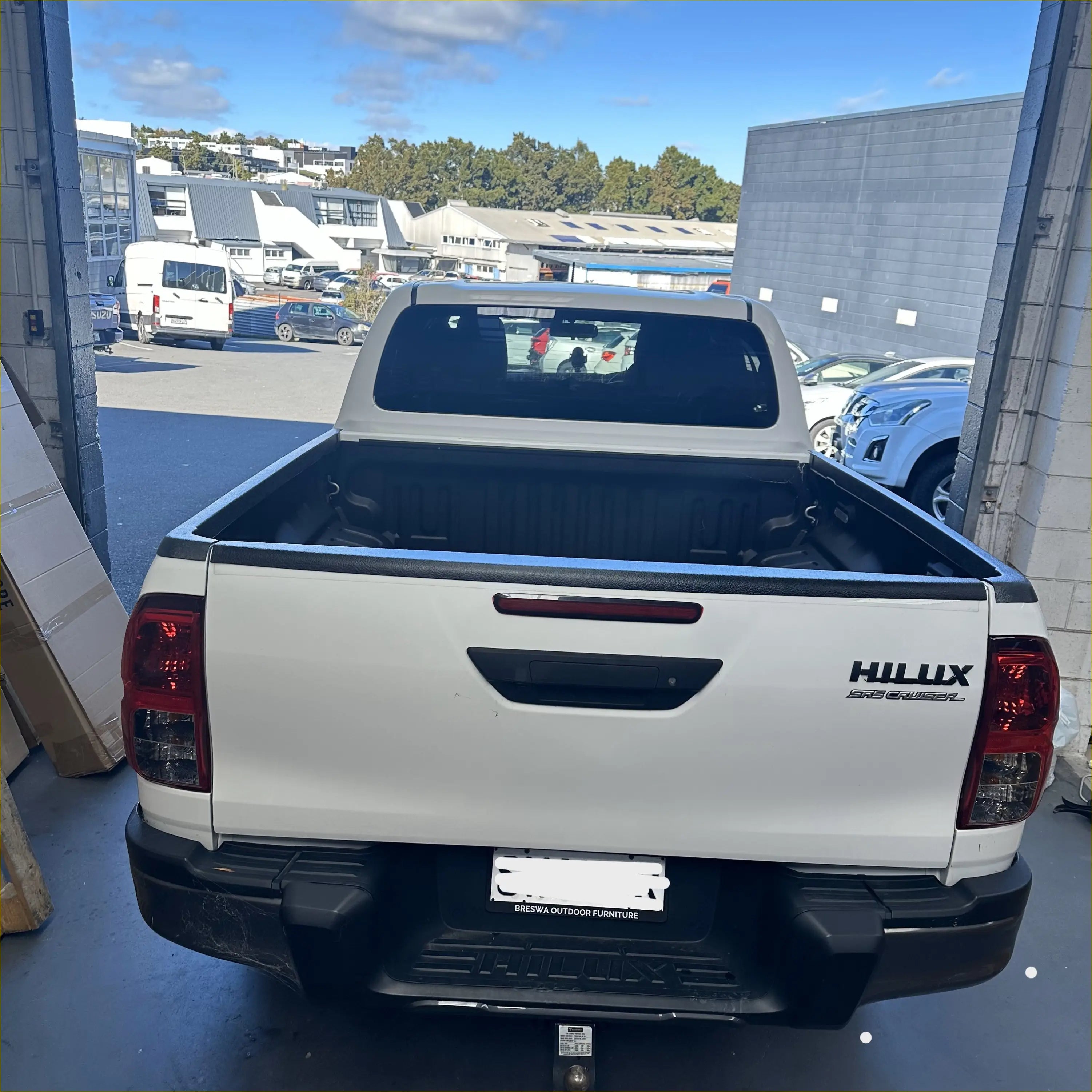Bedside Rail Covers-3 Piece Set Toyota Hilux 2015-2020 Textured Black