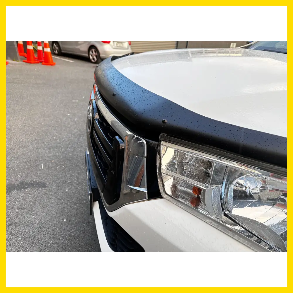 Bonnet Guard Protector Stone Toyota Hilux 2015-2020 Matte Black