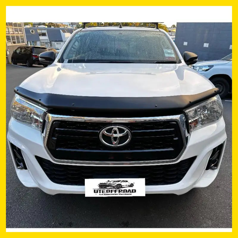 Bonnet Guard Protector Stone Toyota Hilux 2015-2020 Matte Black