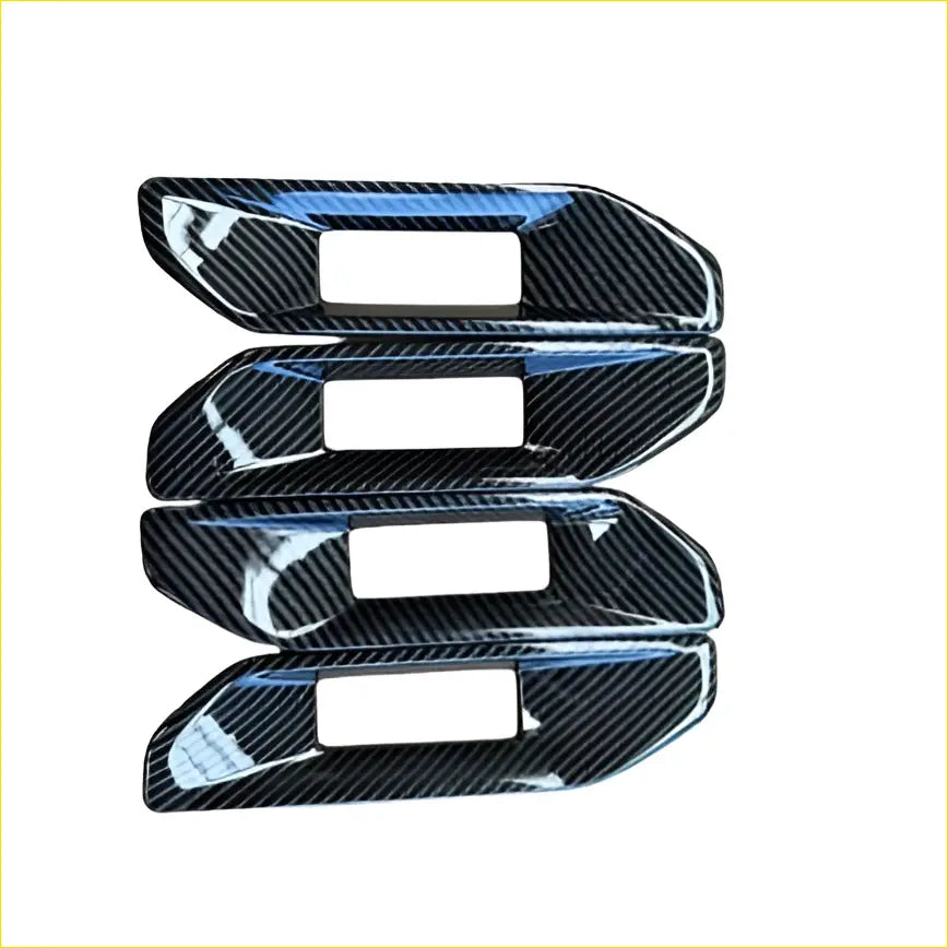 Carbon Fiber Interior Door Handle Panel Trim Cover for Ford Ranger