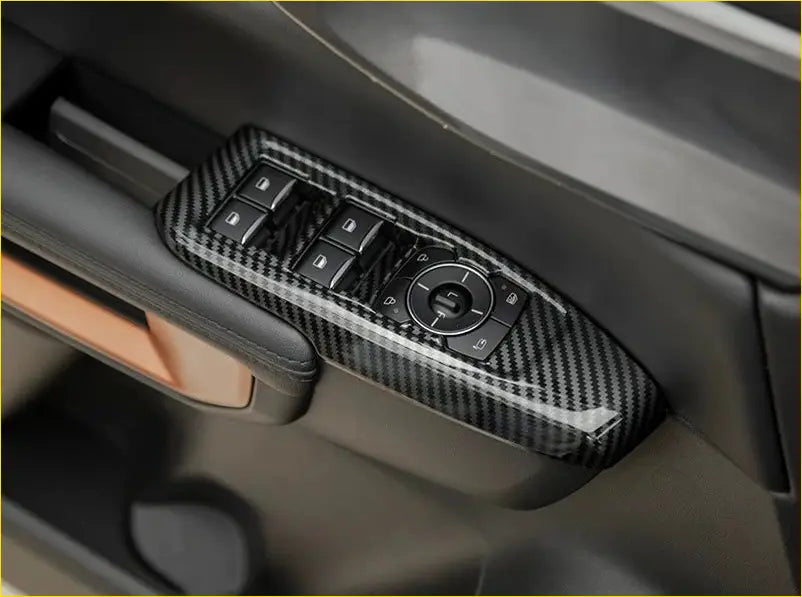 Carbon Fiber Interior Trim Cover for Ford Ranger 2022+ New