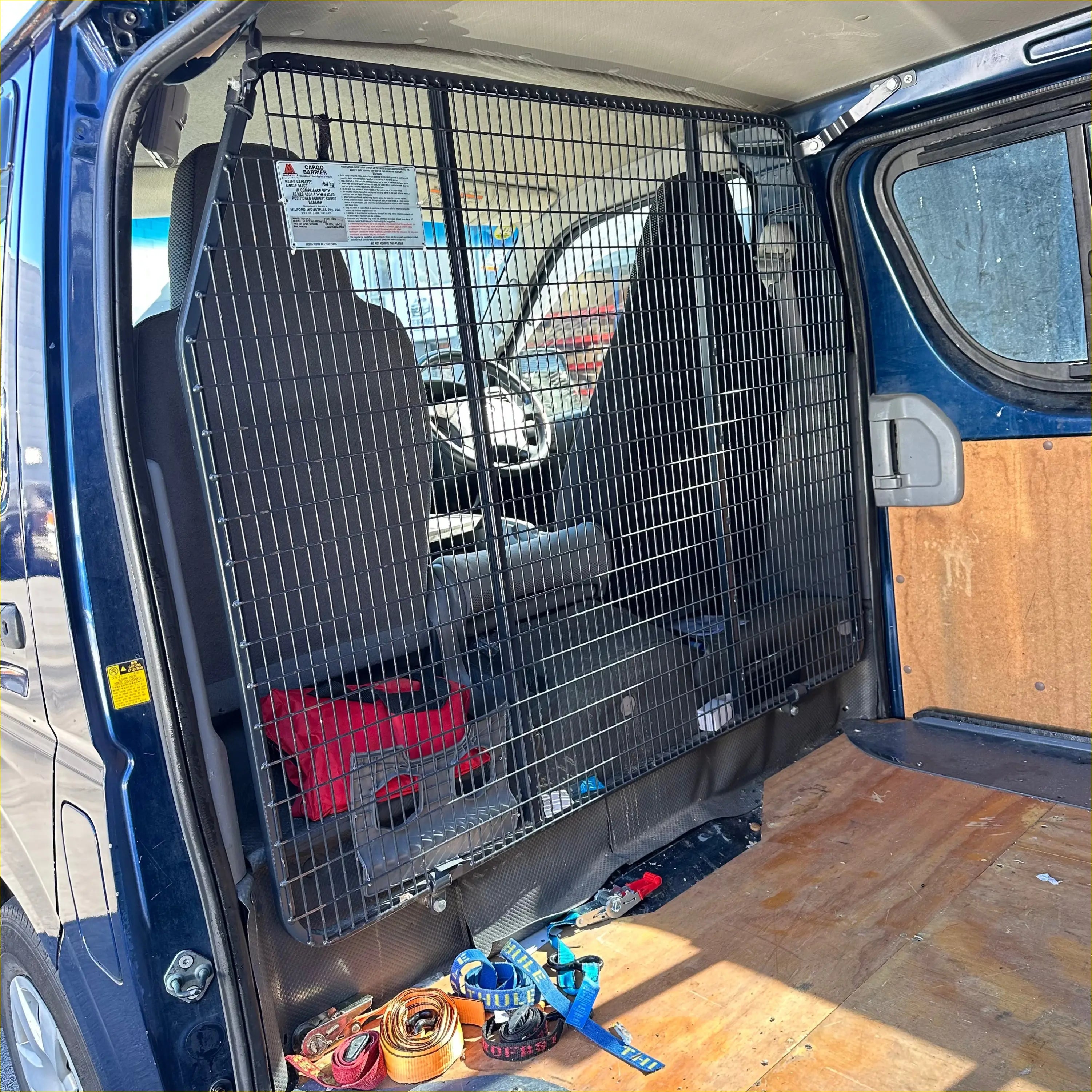 Cargo Barrier for Toyota Hiace 2005-2019 Narrow Body