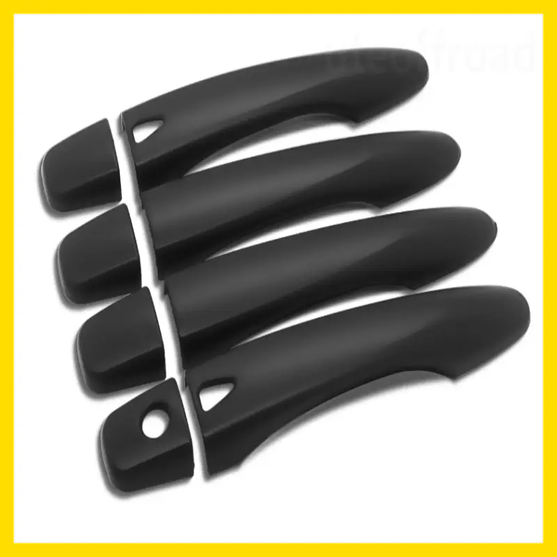 Door handle covers Nissan Navara NP300 2015-2020 Matte Black Smart key