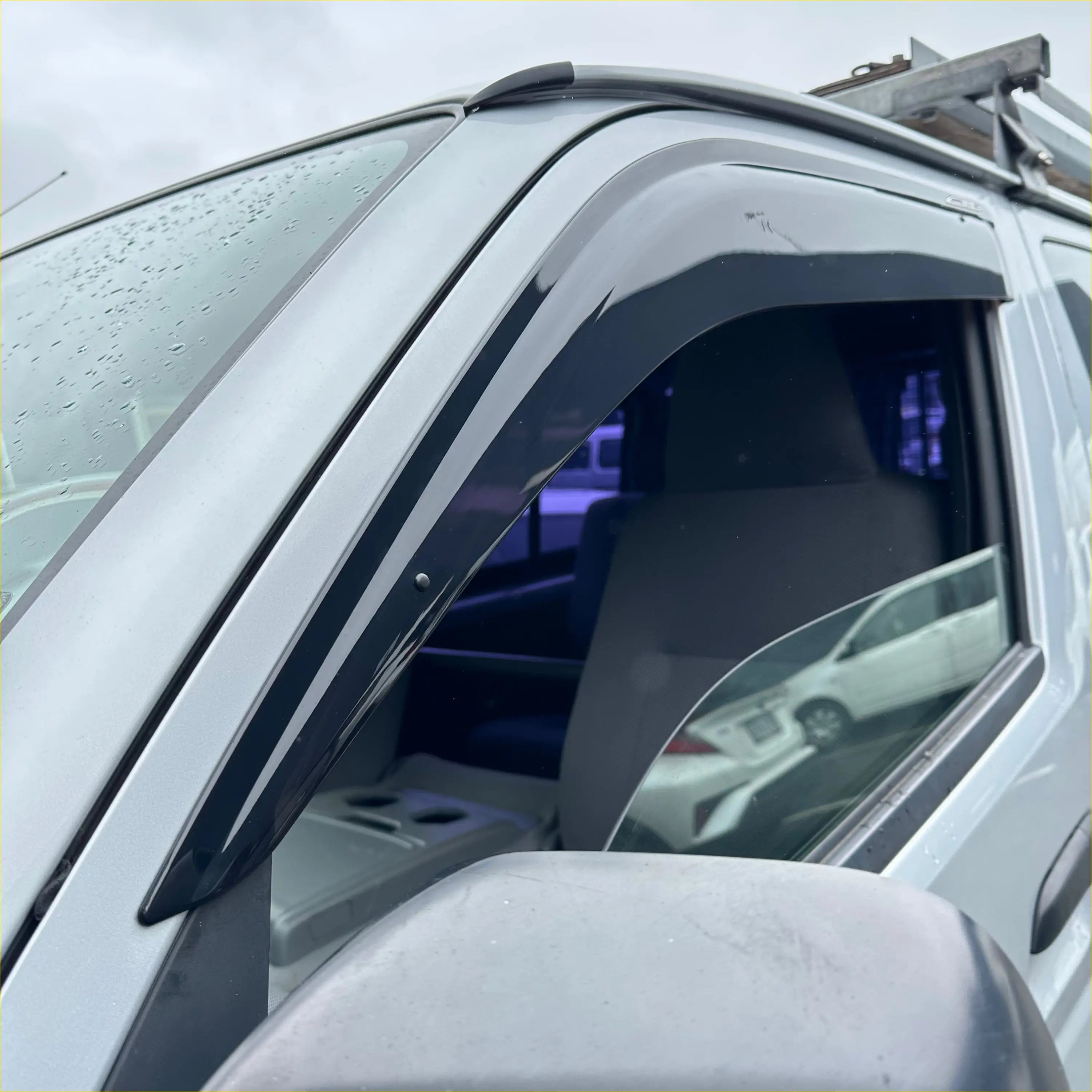 DOOR VISORS OEM Style/ MONSOONS Weather Shields Toyota Hiace 2005-2019 - Monsoons