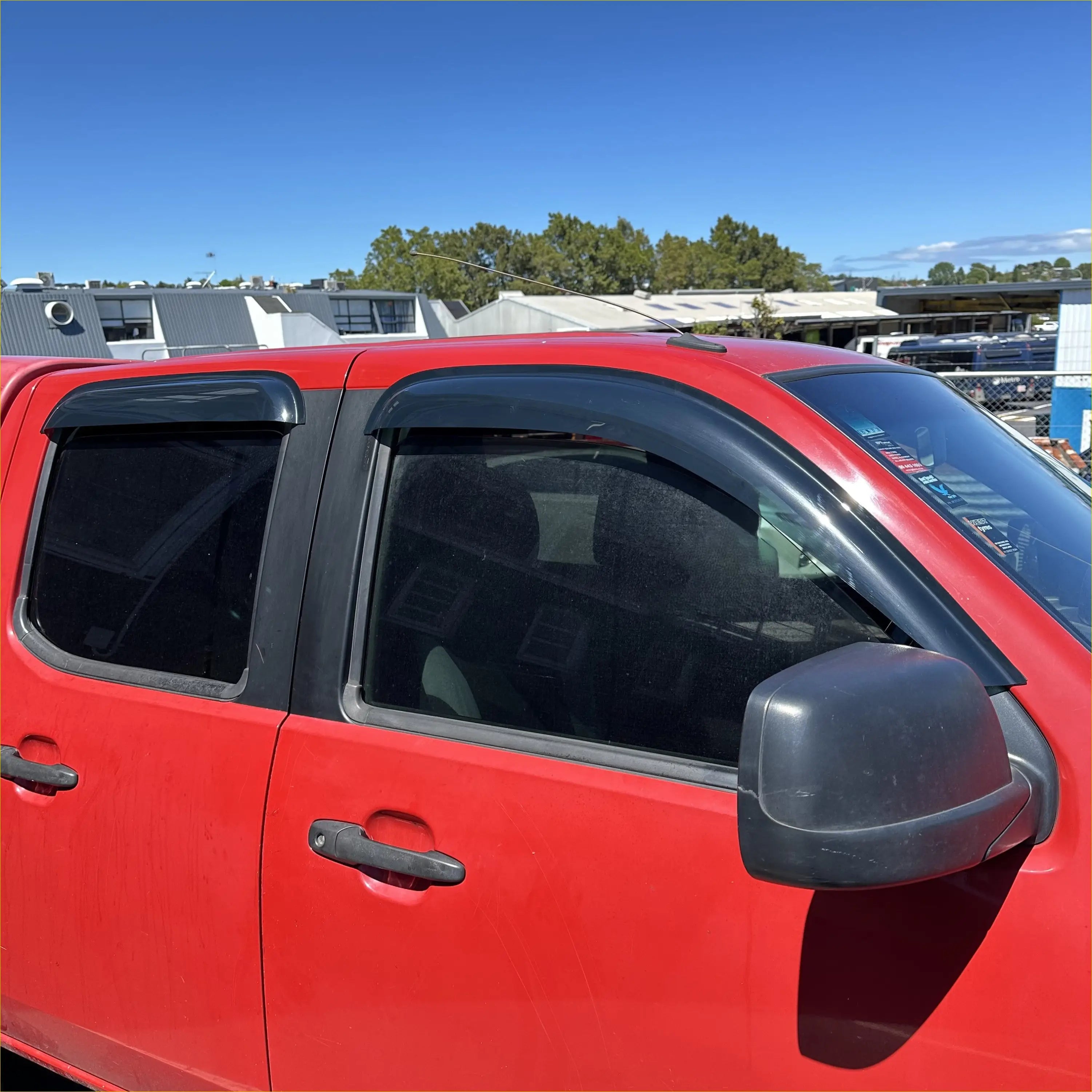 DOOR VISORS/ WINDOW MONSOONS Weather Shields for Ranger PJ/PK - Monsoons
