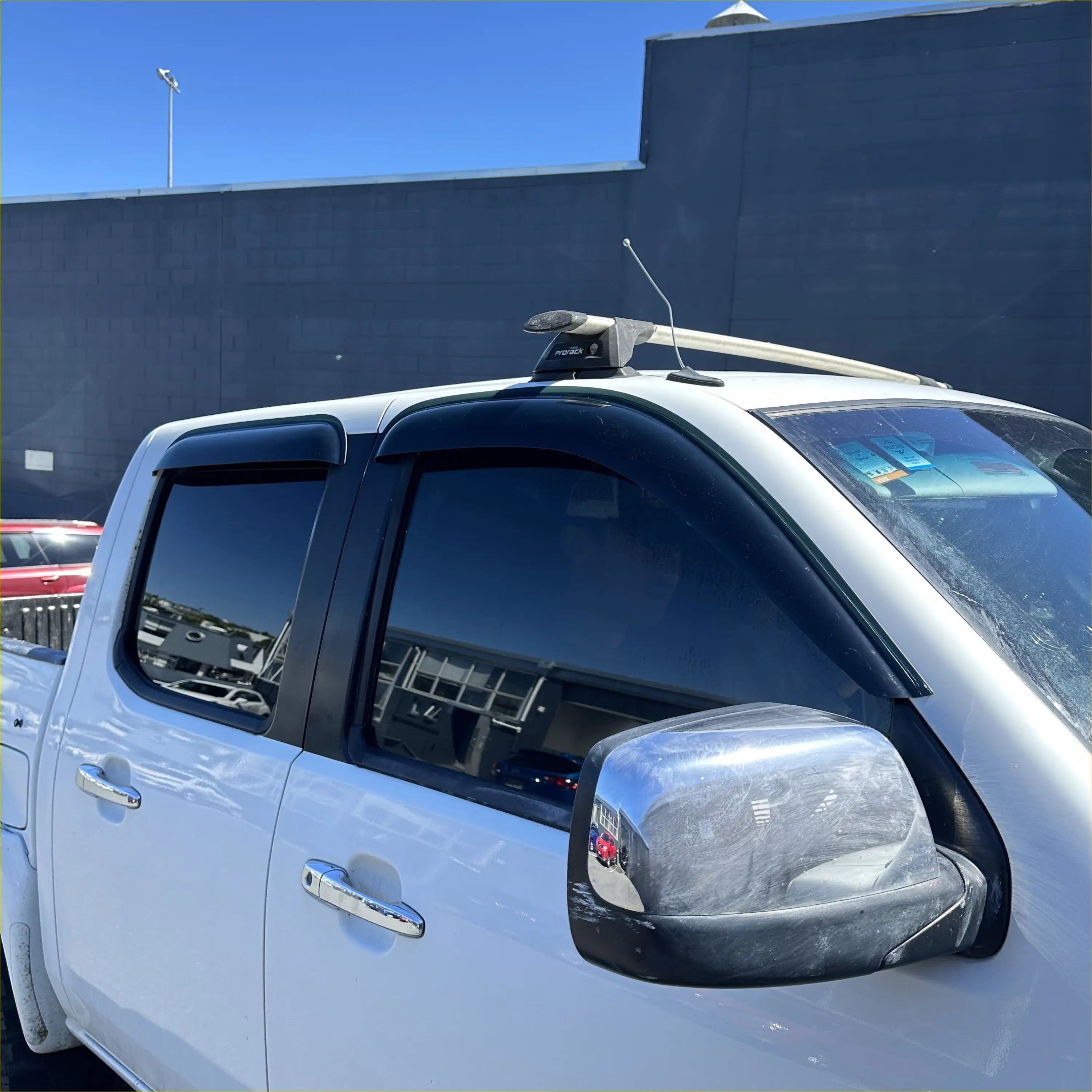 DOOR VISORS/ WINDOW MONSOONS Weather Shields for Ranger PJ/PK - Monsoons