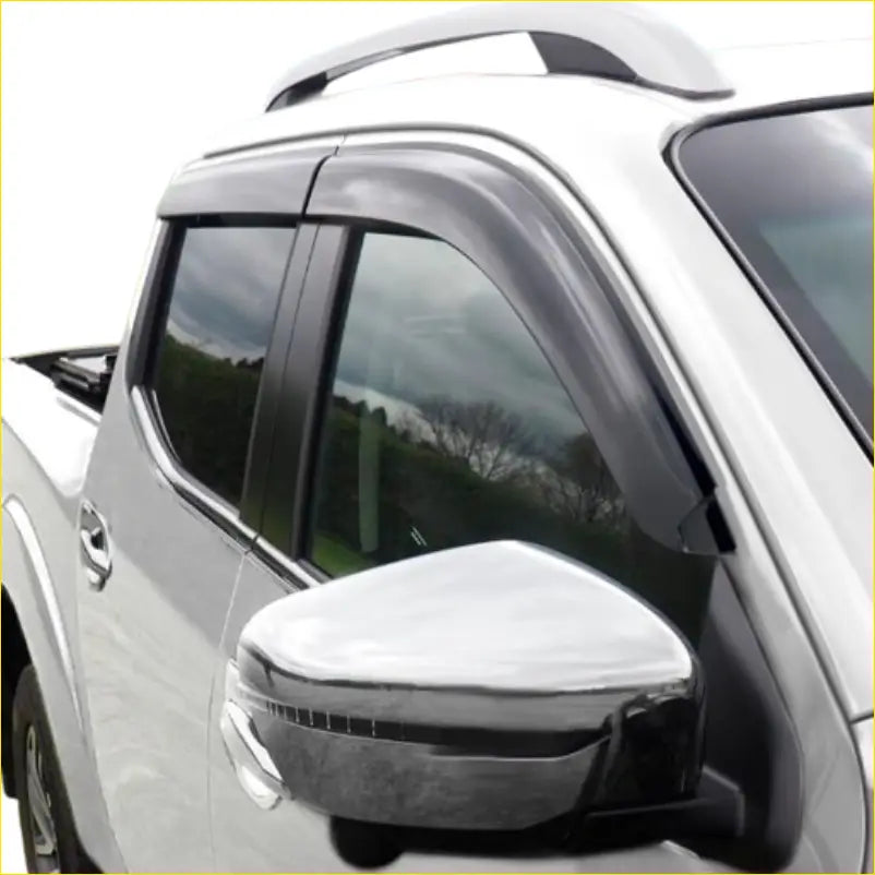 DOOR VISORS/ WINDOW MONSOONS Weather Shields Nissan Navara NP300 - Monsoons