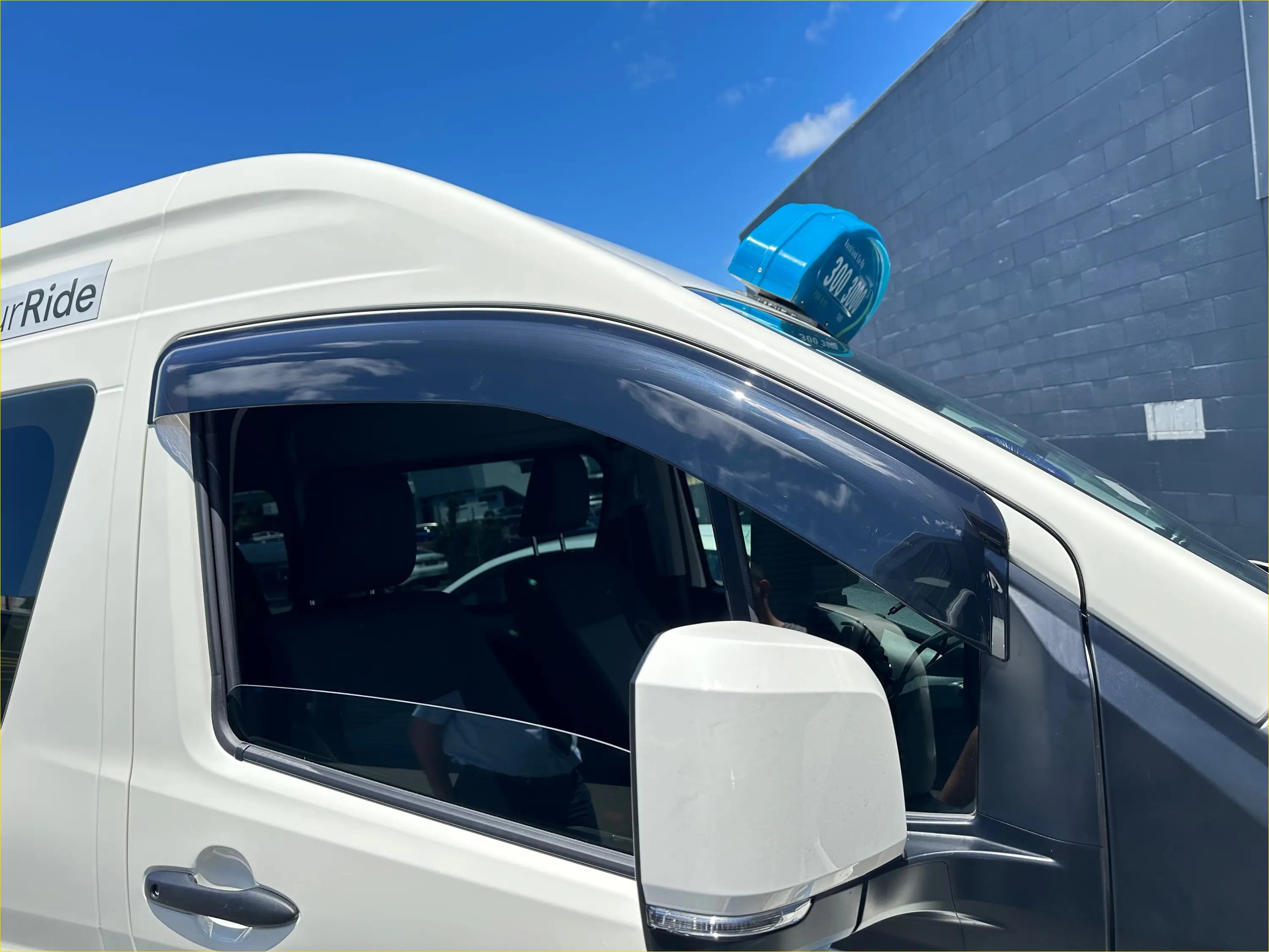 DOOR VISORS/ WINDOW MONSOONS Weather Shields Toyota Hiace 2019+ - Monsoons