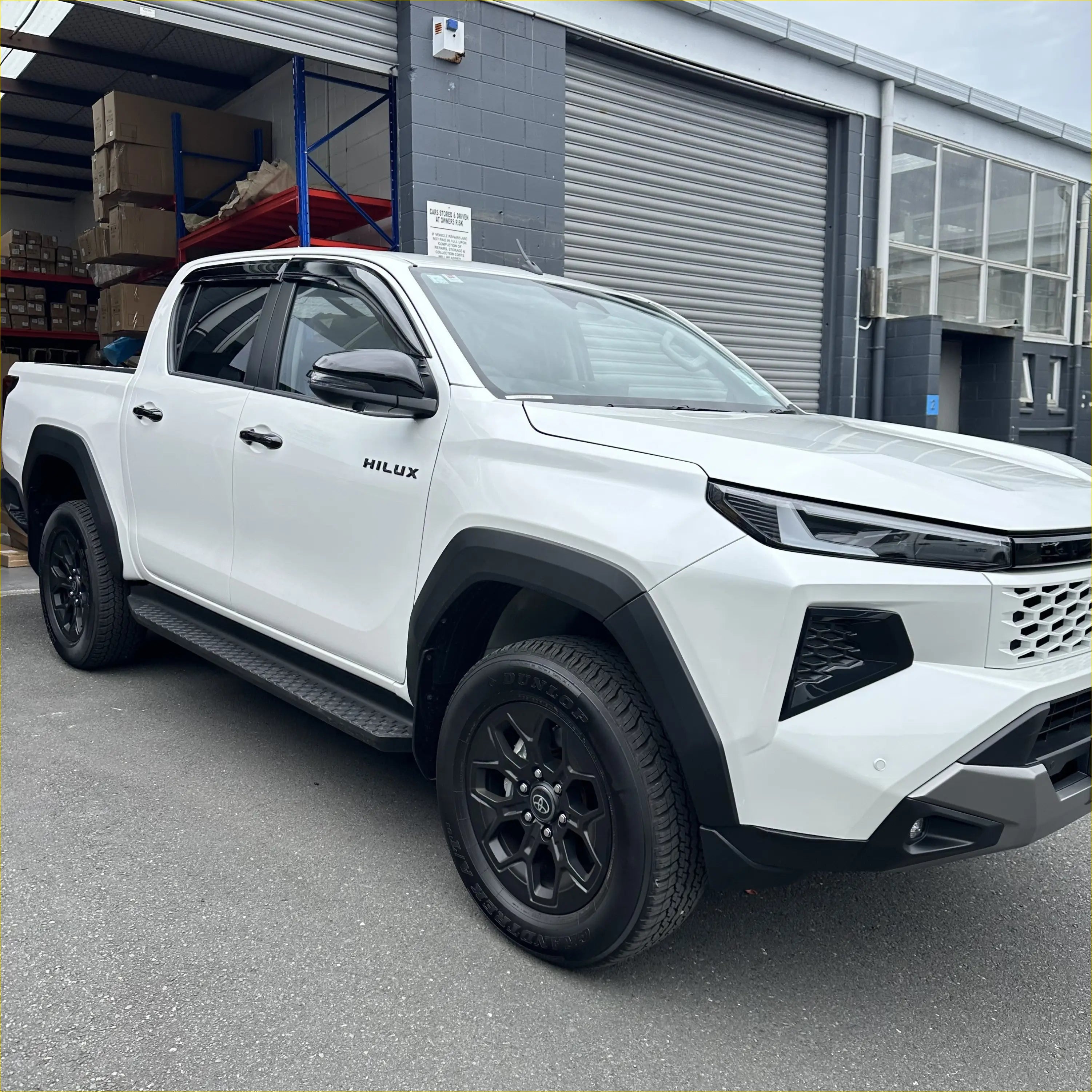 DOOR VISORS/ WINDOW MONSOONS Weather Shields Toyota Hilux 2015-Current - Monsoons