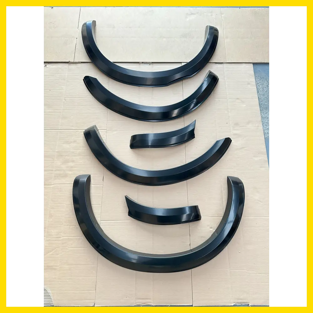 Fender Flare 4-Inch Isuzu D-Max 2021-2023 Smooth Style Matte Black