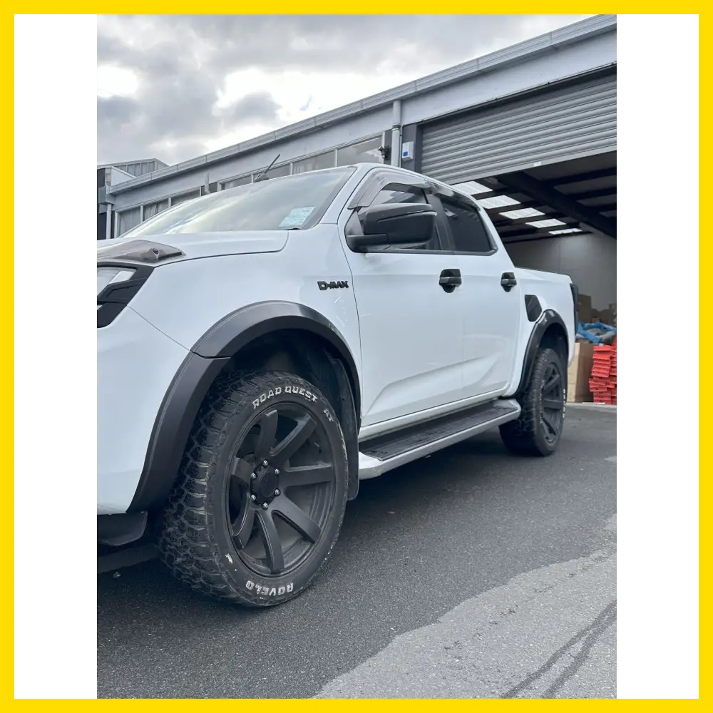 Fender Flare 4-Inch Isuzu D-Max 2024+ Matte Black