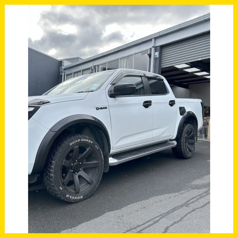 Fender Flare 4-Inch Isuzu D-Max 2024+ Matte Black