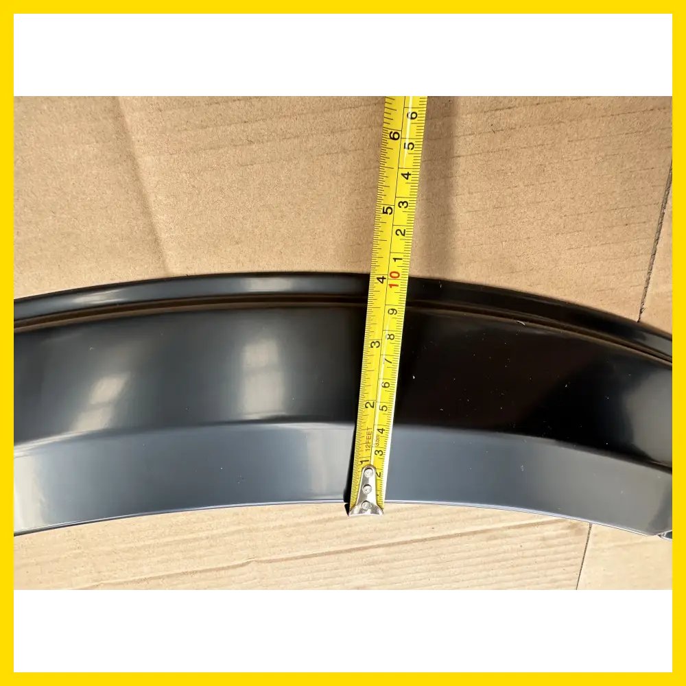 Fender Flare 4-Inch Isuzu D-Max 2024+ Matte Black