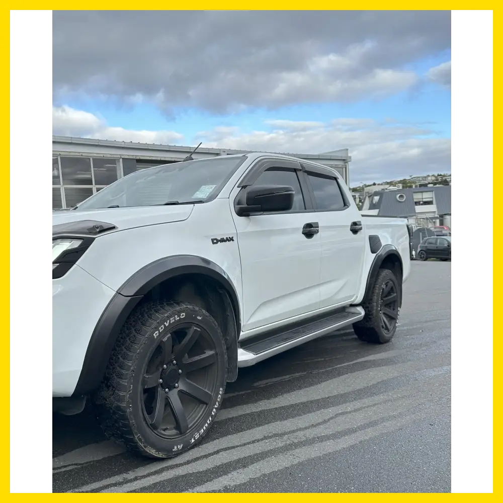 Fender Flare 4-Inch Isuzu D-Max 2024+ Matte Black