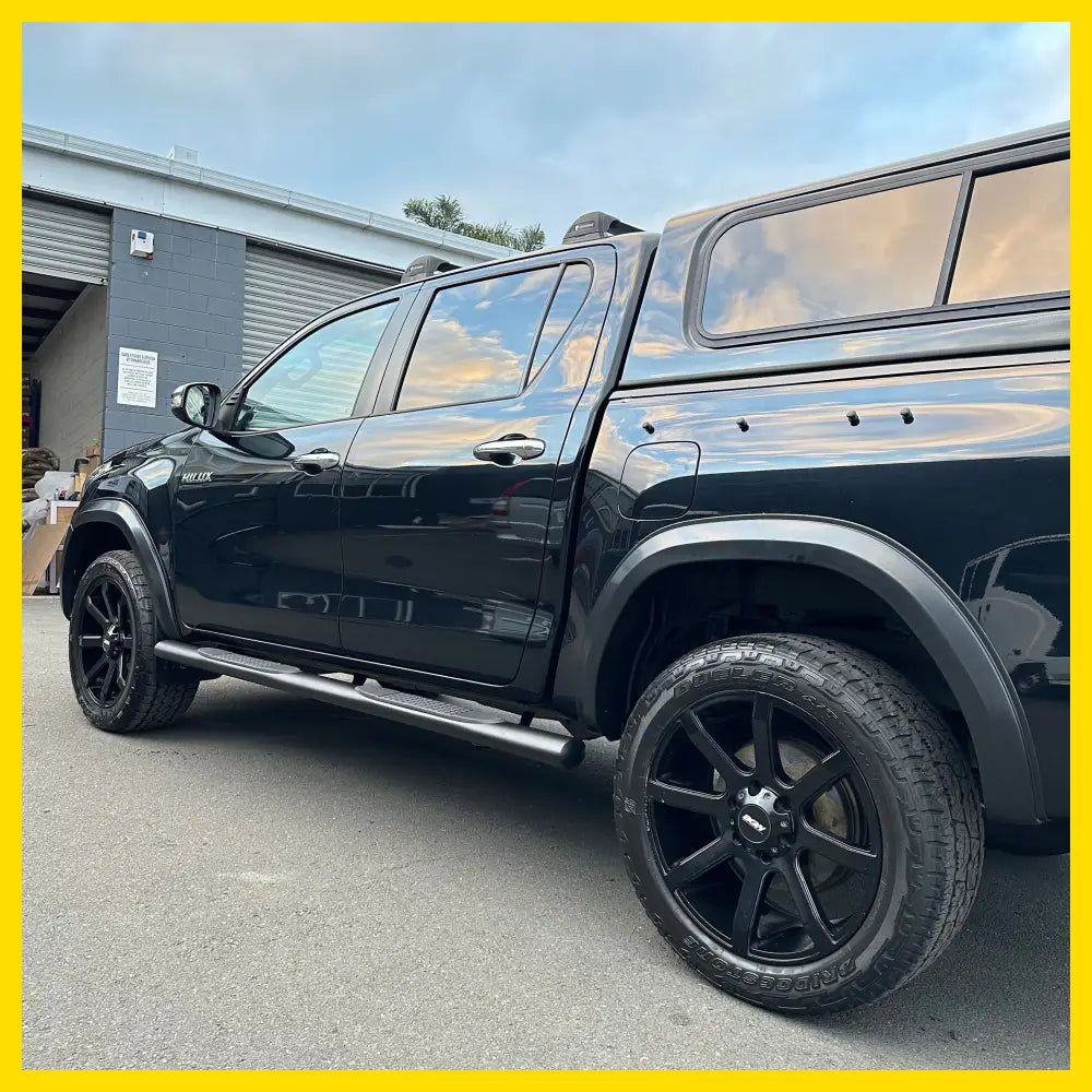 Fender Flare 4-inch style Toyota Hilux Revo 2015-2017 Matte Black