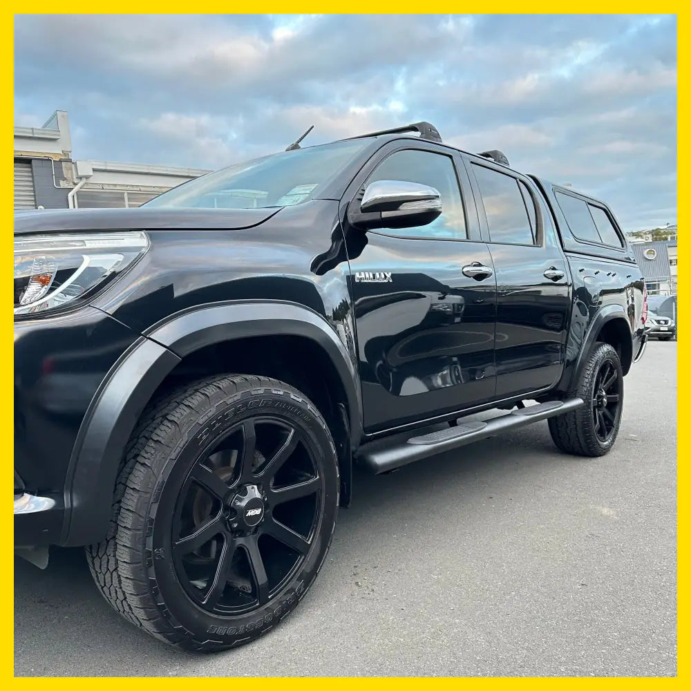 Fender Flare 4-inch style Toyota Hilux Revo 2015-2017 Matte Black