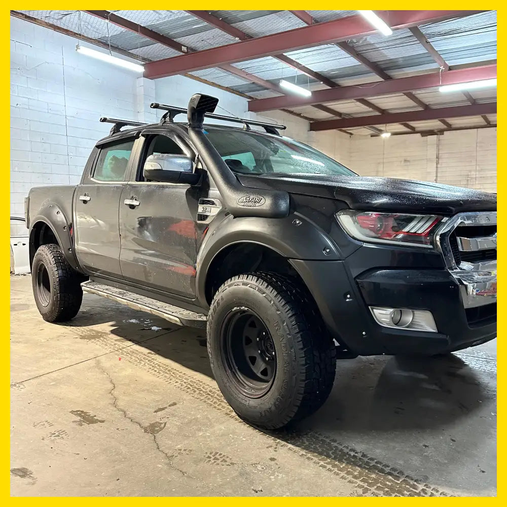 Fender Flare 9-Inch Ford Ranger PX2 2016-2018 Bolt Style Smooth Black