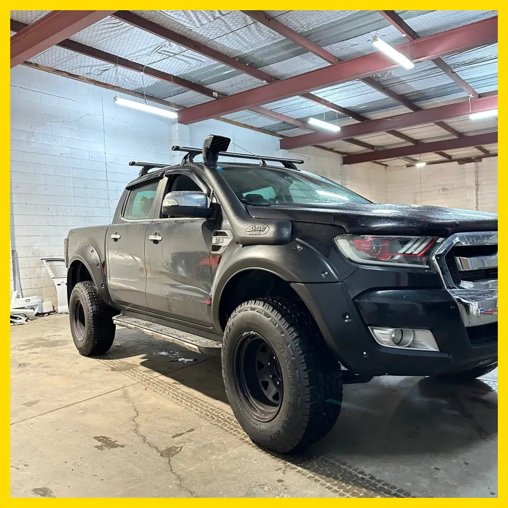 Fender Flare 9-Inch Ford Ranger PX2 2016-2018 Bolt Style Smooth Black