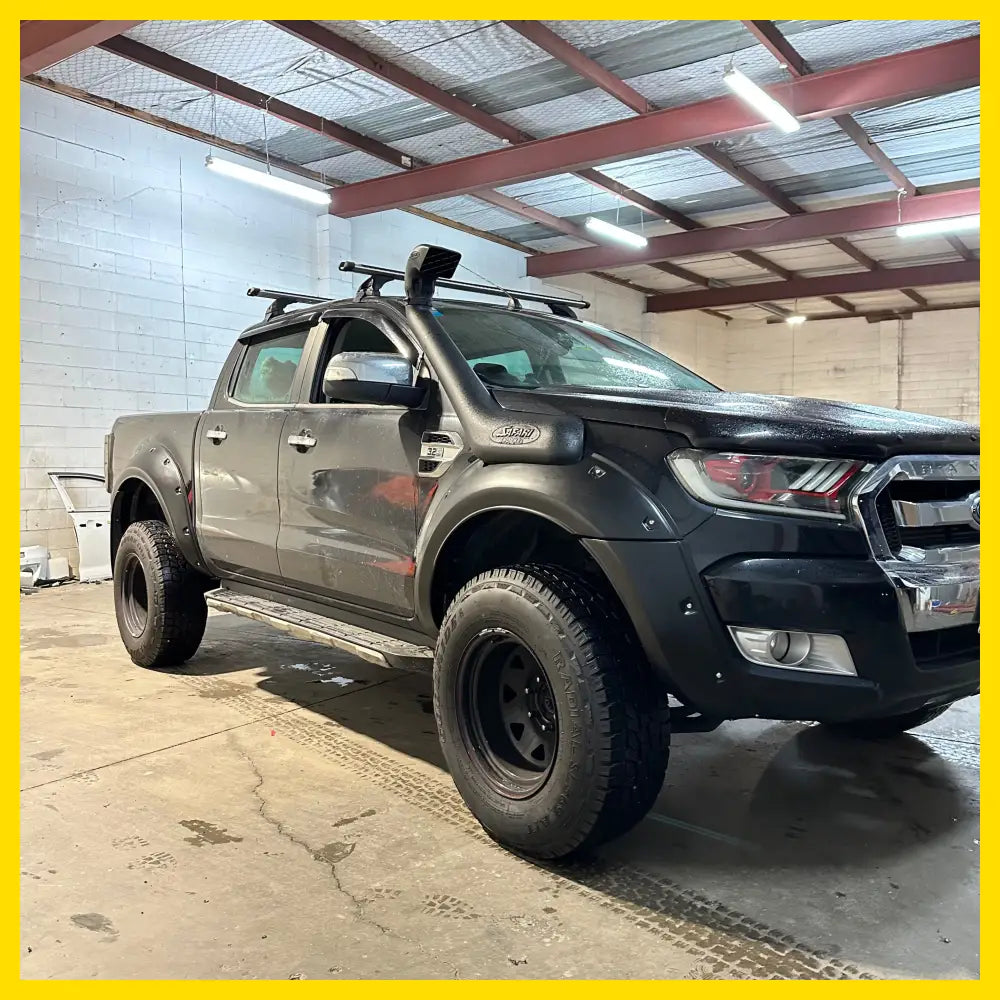 Fender Flare 9-Inch Ford Ranger PX2 2016-2018 Bolt Style Smooth Black