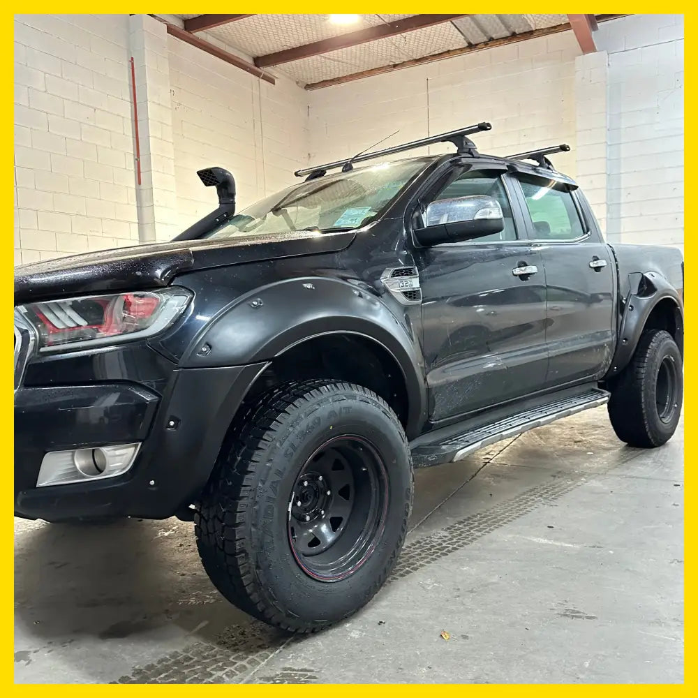 Fender Flare 9-Inch Ford Ranger PX2 2016-2018 Bolt Style Smooth Black