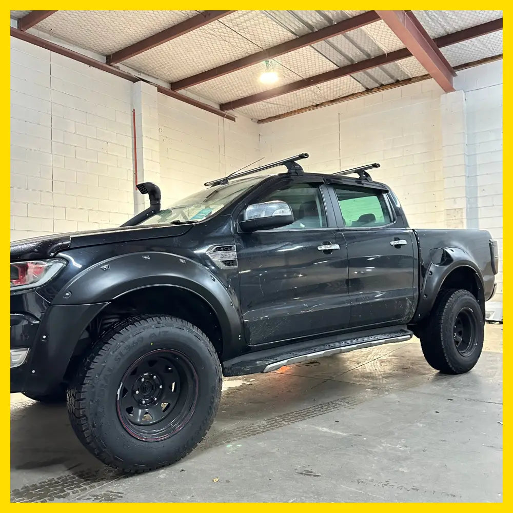 Fender Flare 9-Inch Ford Ranger PX2 2016-2018 Bolt Style Smooth Black