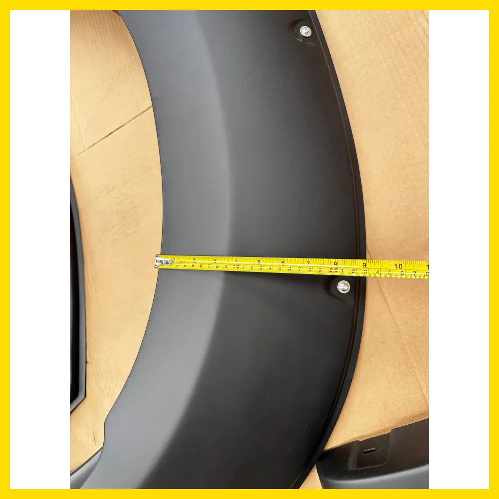 Fender Flare 9-Inch Mazda BT-50 2012-2020 Bolt Style Matte Black