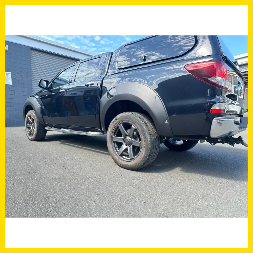 Fender Flare 9-Inch Mazda BT-50 2012-2020 Bolt Style Matte Black