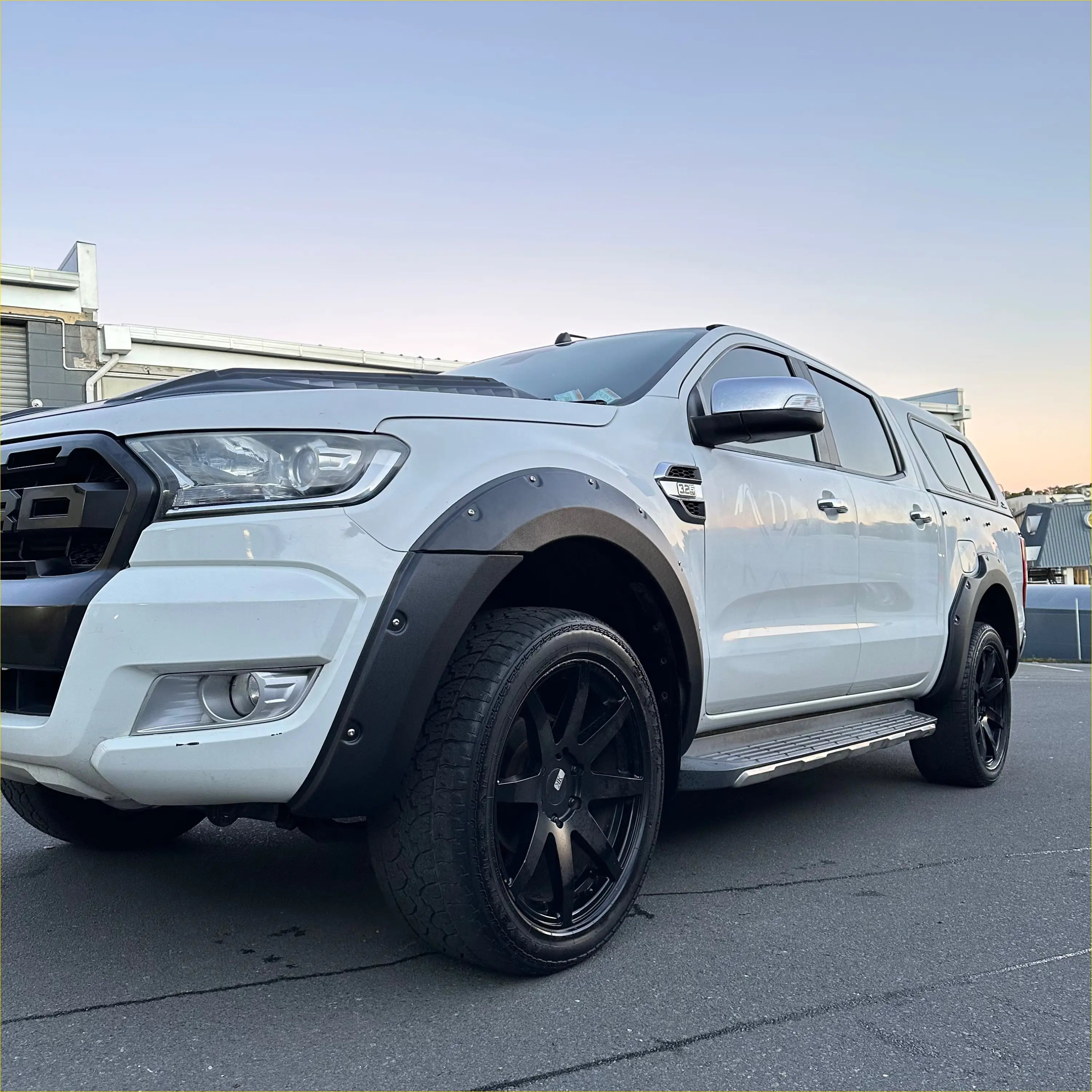 Fender Flare for Ford Ranger PX2 2016-2018 Lychee Texture 7-Inch Bolt