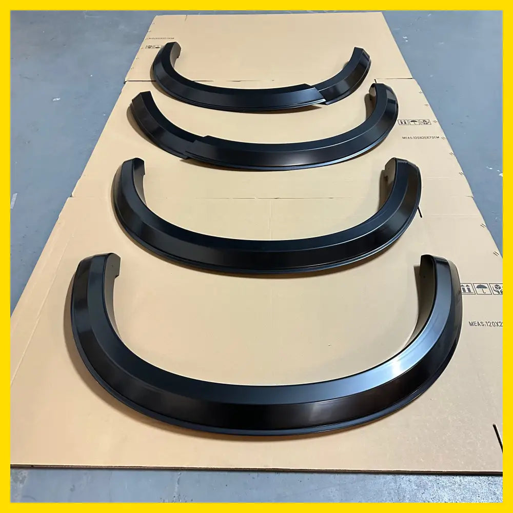 Fender Flare Isuzu D-Max 2016-2020 4-inch Smooth Style Matte Black