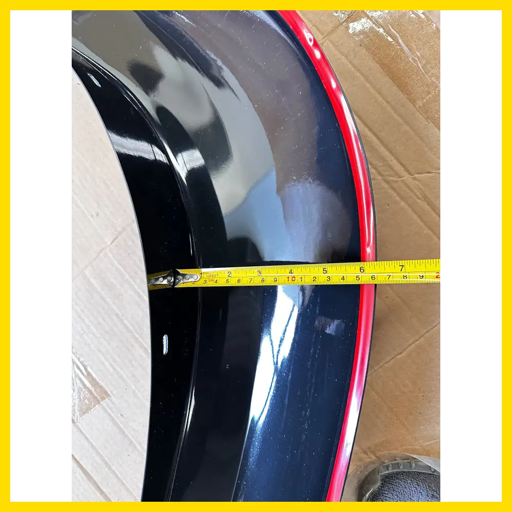 Fender Flare Mitsubishi Triton 2019-2023 Smooth Style Matte Black