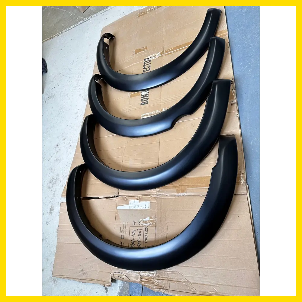Fender Flare Nissan Navara D40 2005-2015 Smooth Style Matte Black