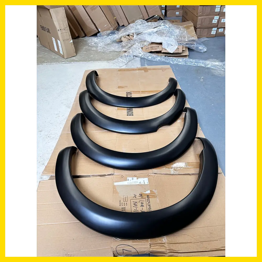 Fender Flare Nissan Navara D40 2005-2015 Smooth Style Matte Black