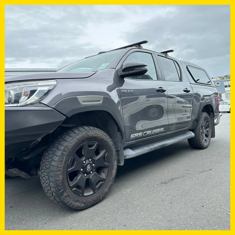 Fender Flare Toyota Hilux 2015-2020 OEM Style with Grey layer Surface