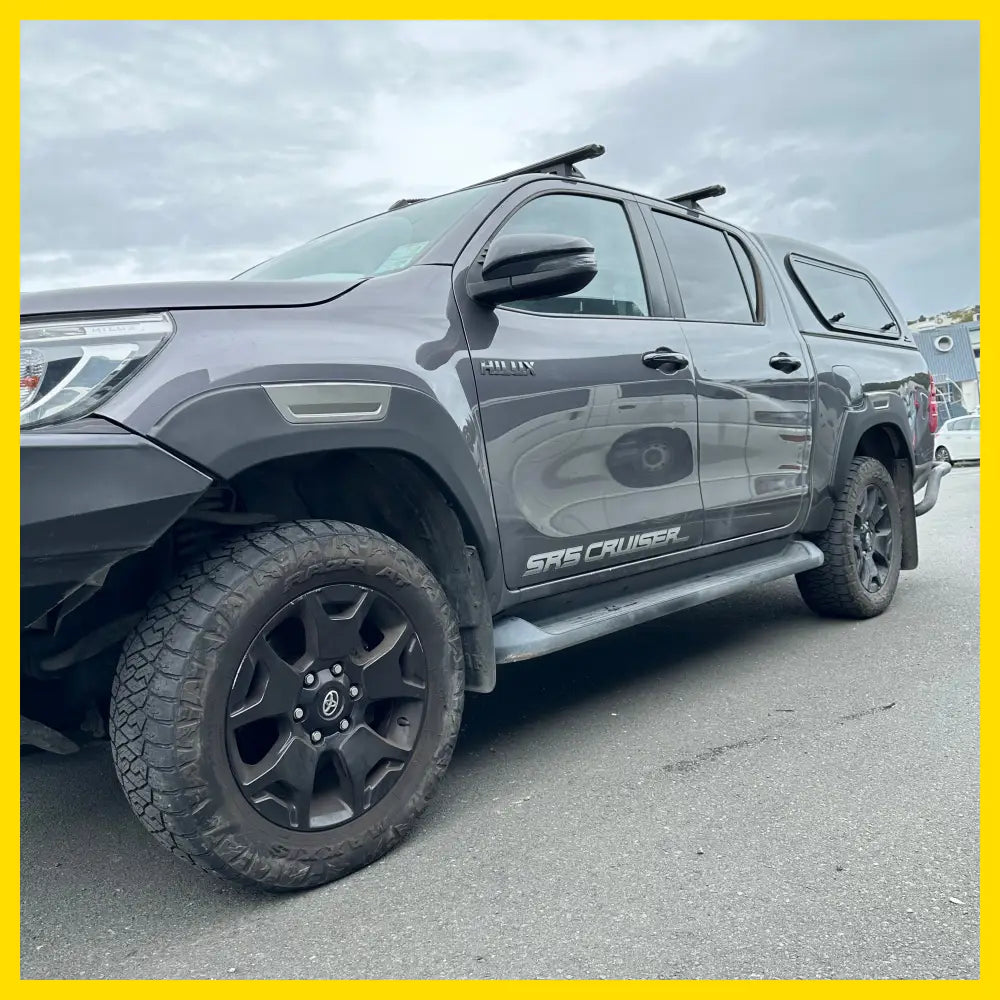 Fender Flare Toyota Hilux 2015-2020 OEM Style with Grey layer Surface